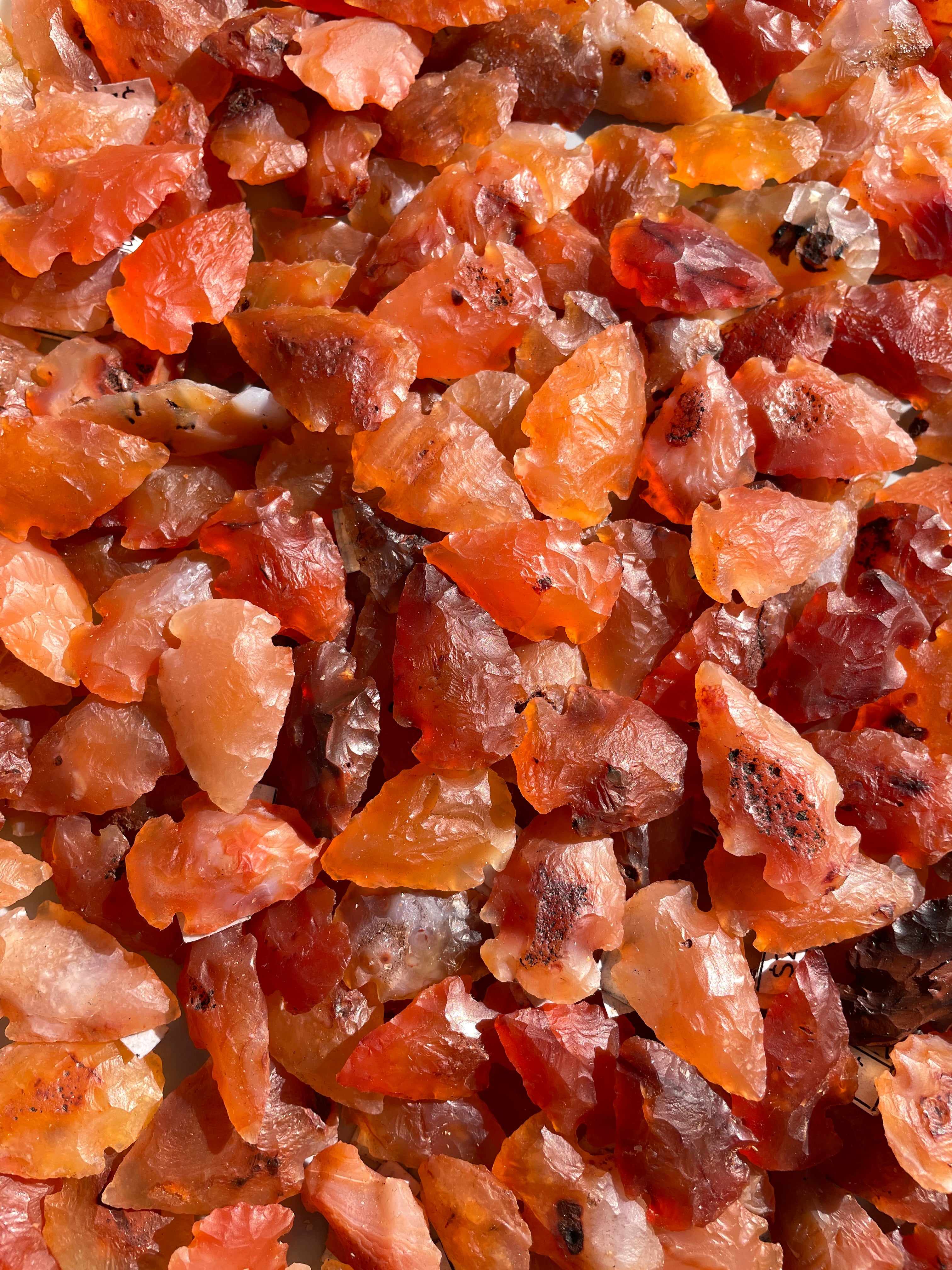 Carnelian Arrowhead Carnelian Arrowhead